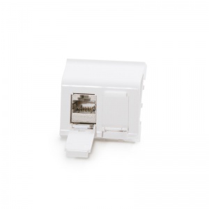 Legrand® MosaicTM : módulo de conexión compatible, Categoría 6A, 2xRJ45/s, jacks keystone incluidos
